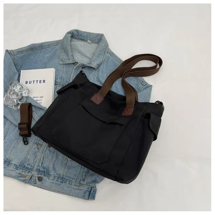 Large Canvas Tote Bag for Women College Student 2025 — feature 92