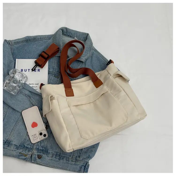 Large Canvas Tote Bag for Women College Student 2025 — feature 94