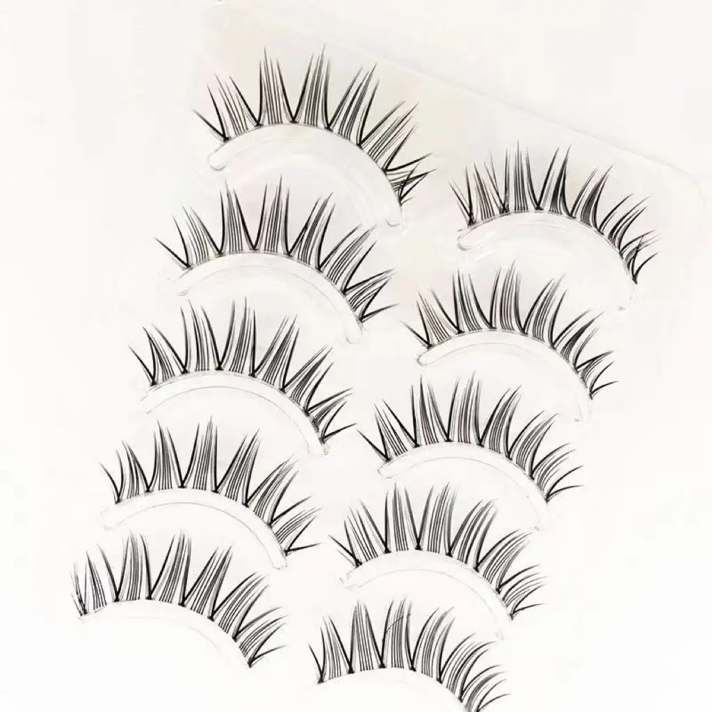 False Eyelashes Camellia Pointed Tail Thick Whole Piece - Image 18