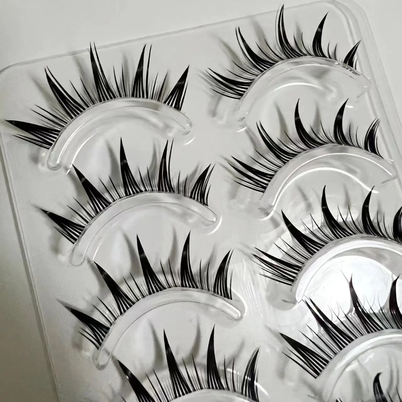 False Eyelashes Camellia Pointed Tail Thick Whole Piece — feature 8