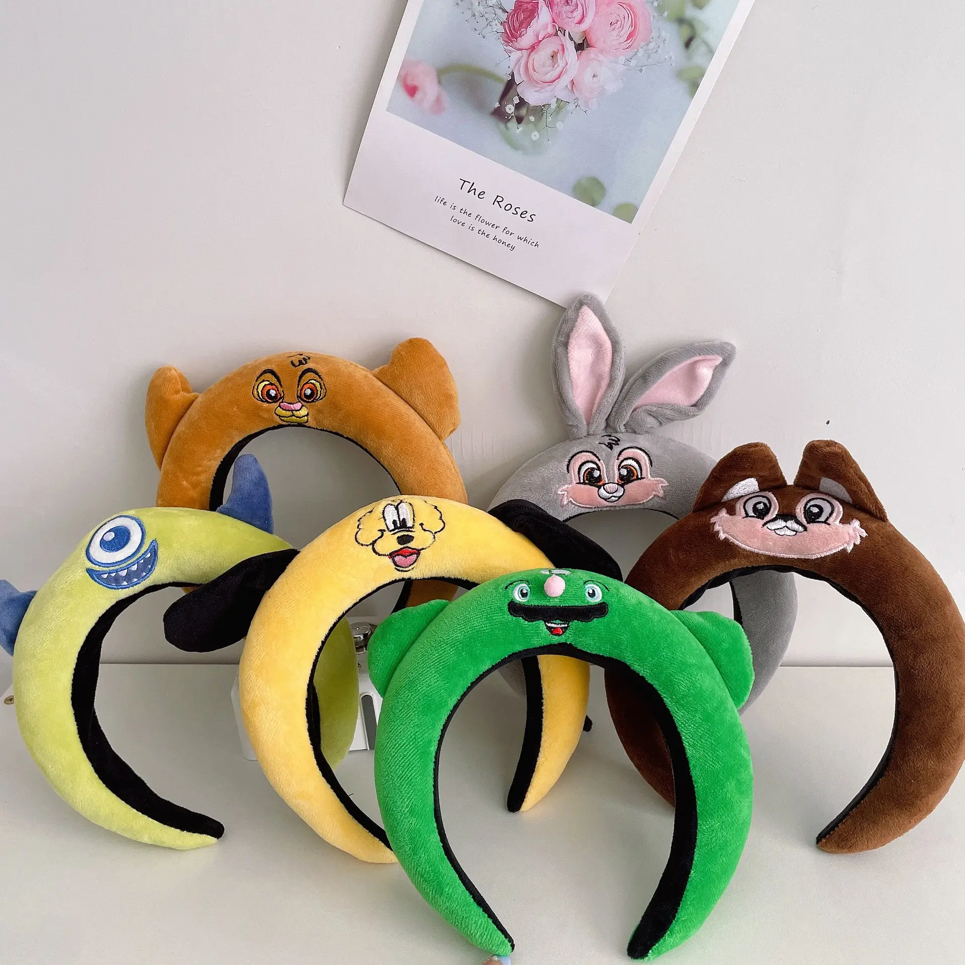 Cute Cartoon Headband with Pink Bow and Cat Ears — feature 3