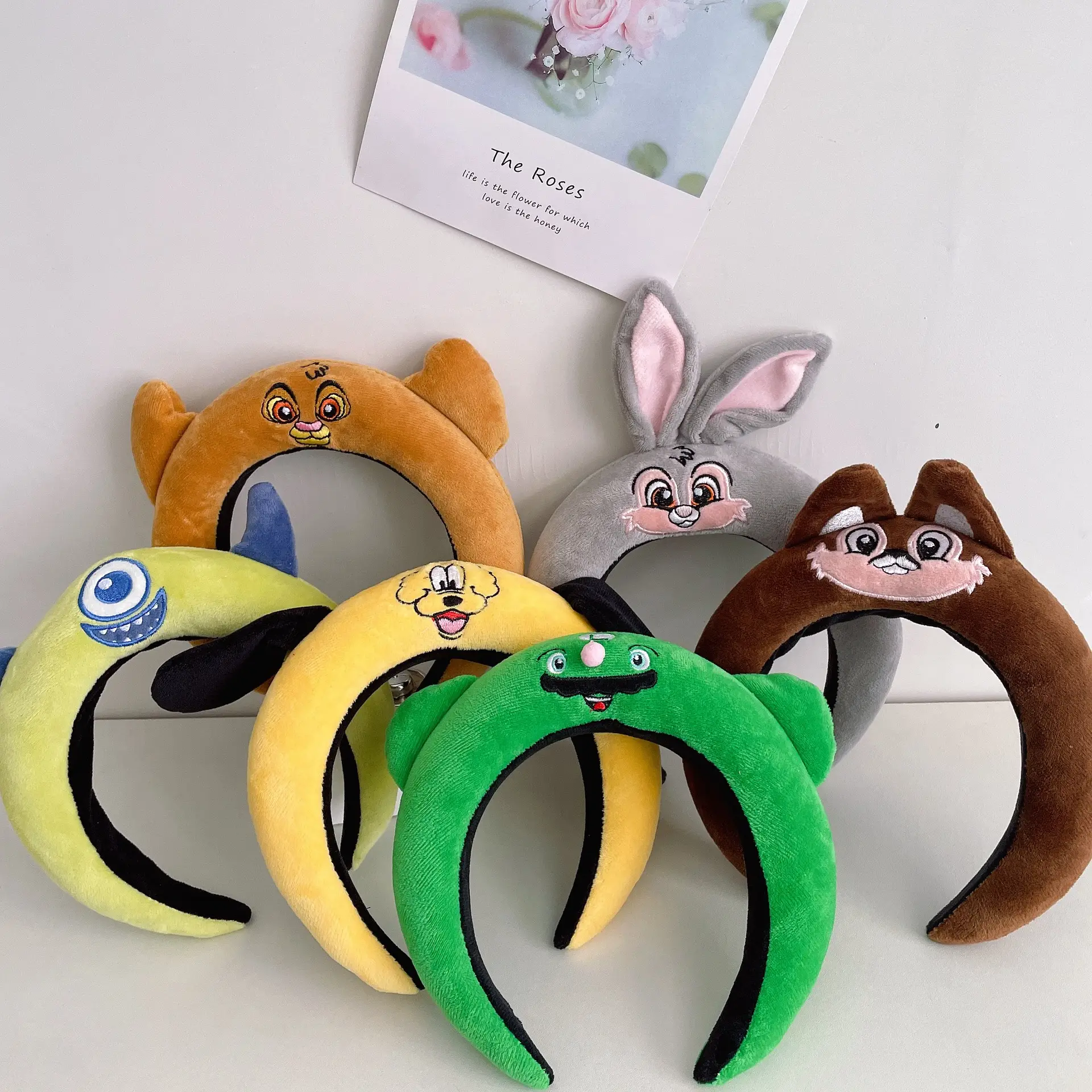 Cute Cartoon Headband with Pink Bow and Cat Ears — feature 4