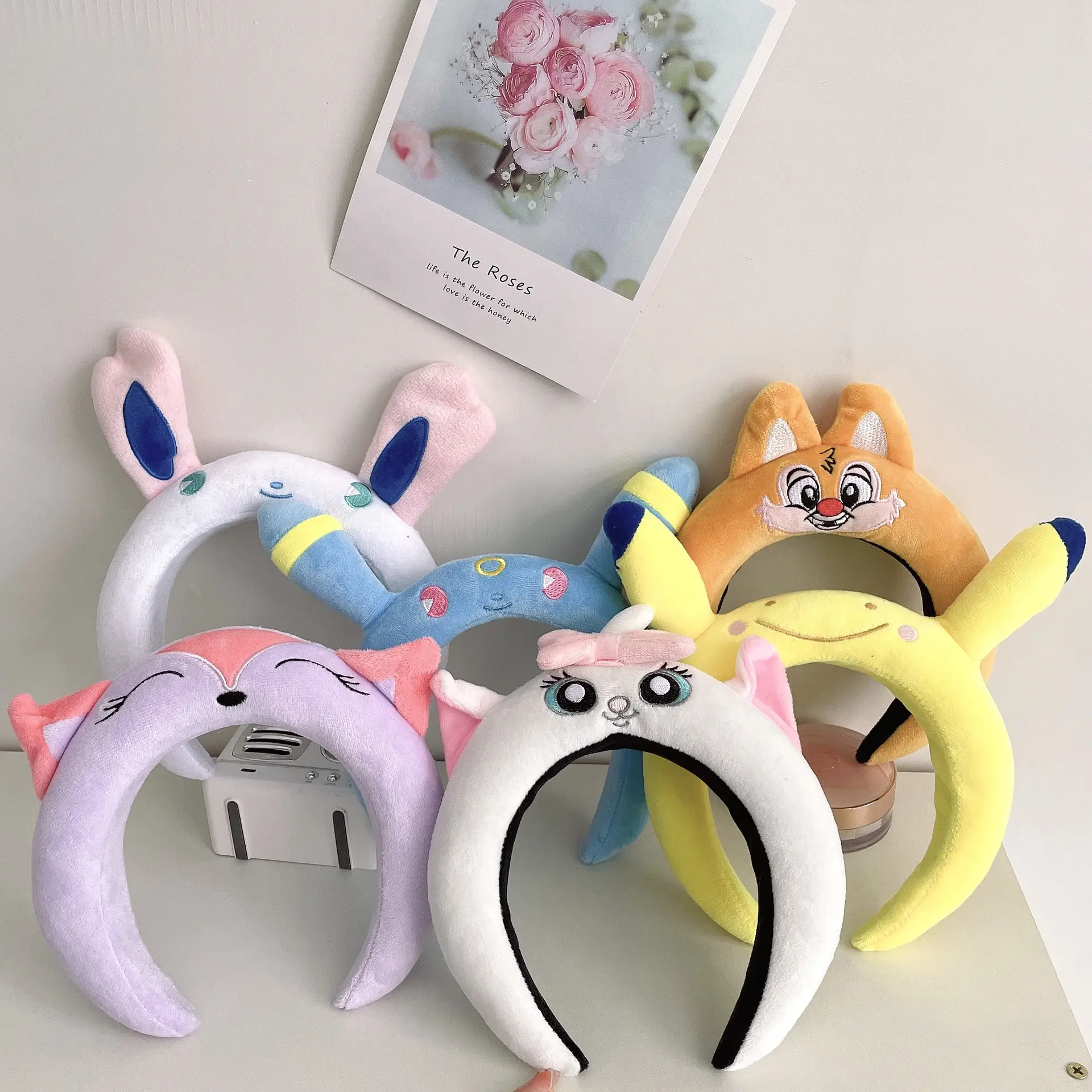 Cute Cartoon Headband with Pink Bow and Cat Ears — feature 8