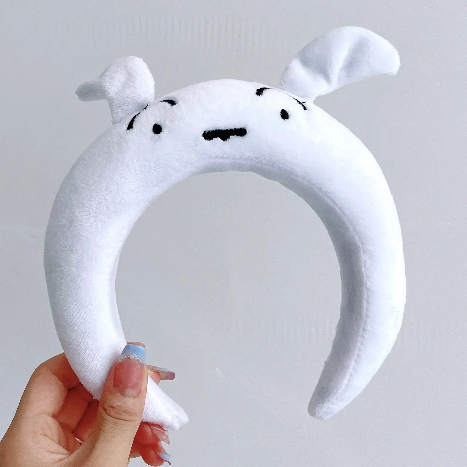 Cute Cartoon Headband with Pink Bow and Cat Ears