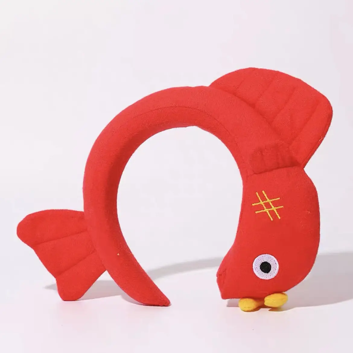 Cute Cartoon Headband with Pink Bow and Cat Ears
