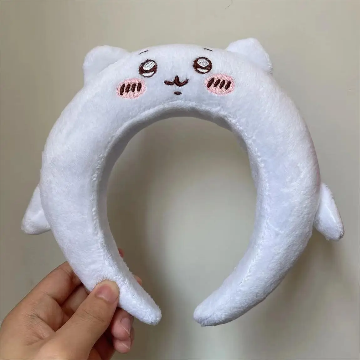 Cute Cartoon Headband with Pink Bow and Cat Ears