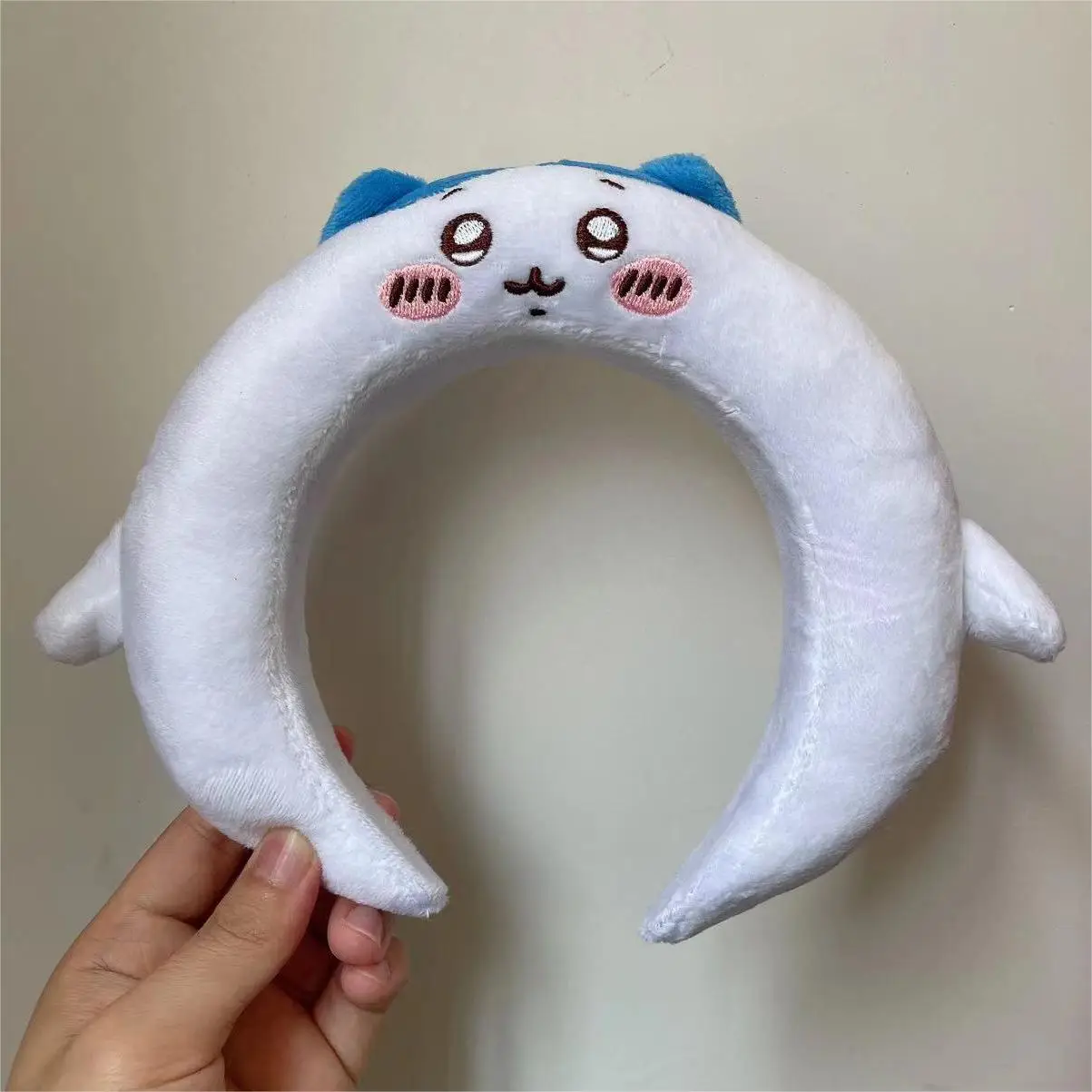 Cute Cartoon Headband with Pink Bow and Cat Ears