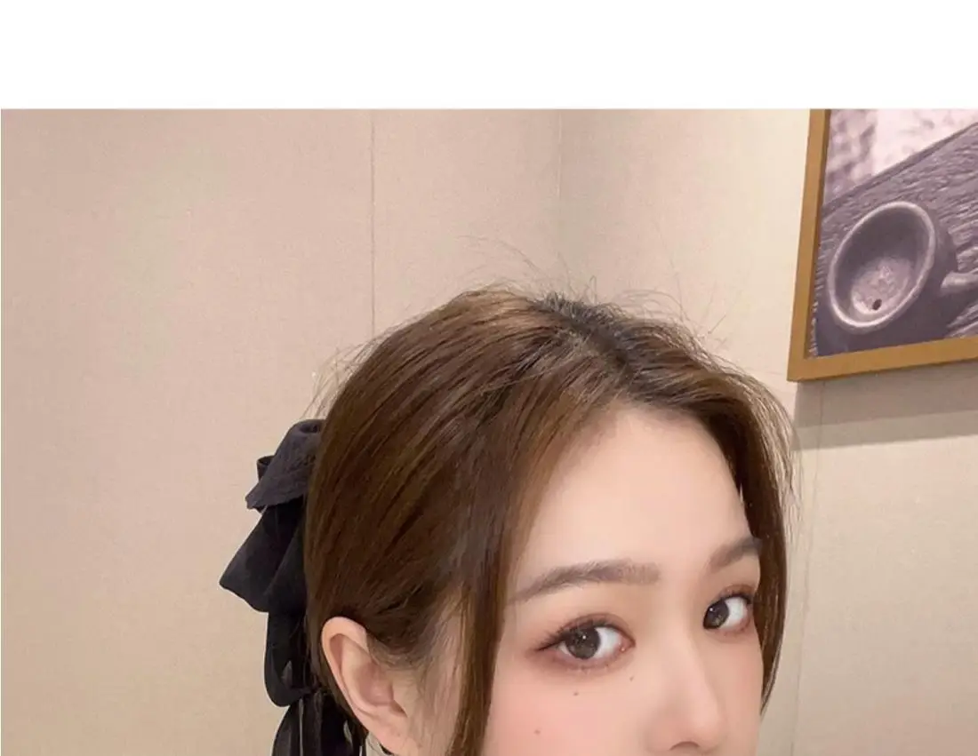 White Bow Hairpin for Women's Back of Head 2025 — feature 11