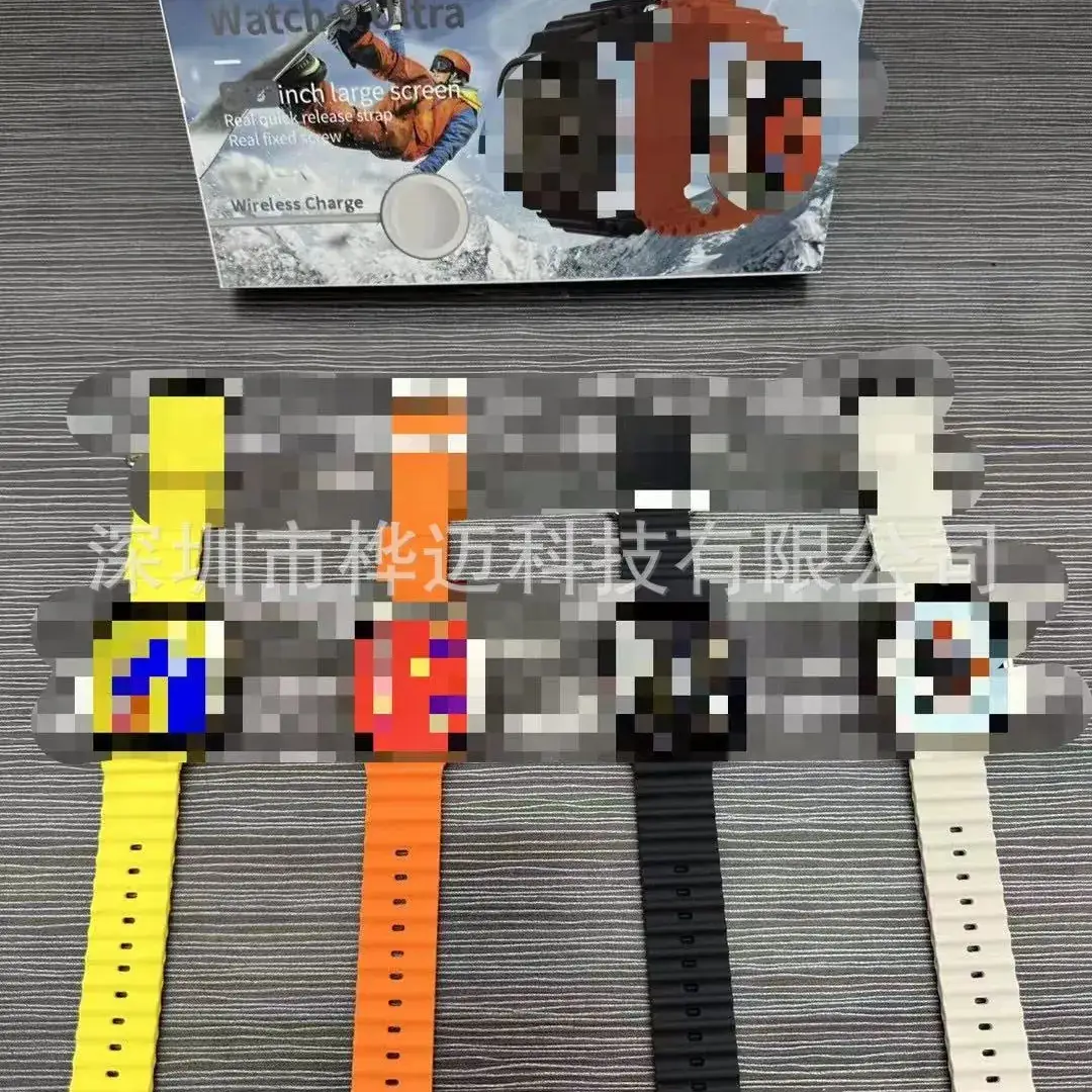 Huaqiangbei S9 Smart Watch Health Monitor Wireless Charging Sports - Image 5