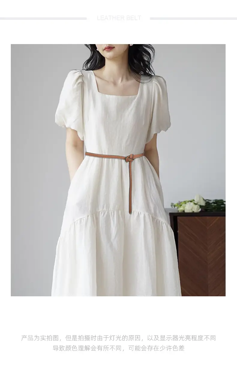 Women's Cowhide Belt Black Dual Use Summer Dress Belt β feature 2