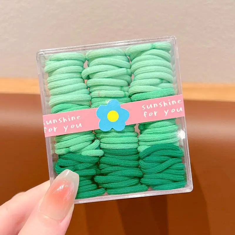 Children's Rubber Hair Bands Colorful High Elastic Baby Hair Accessories - Image 3