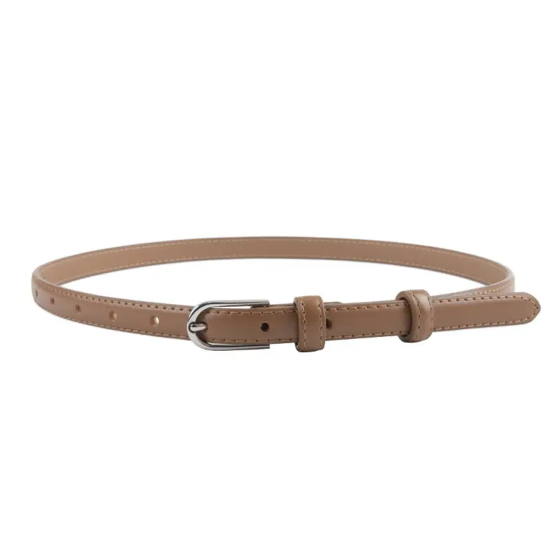 Black Genuine Leather Women's Belt for Jeans & Dress - Image 16