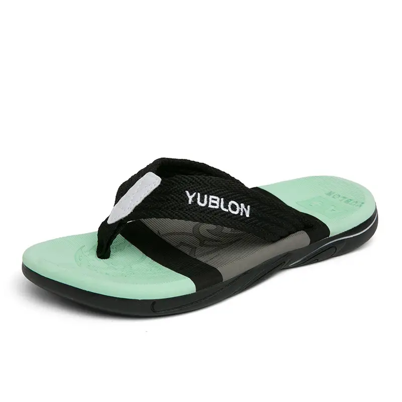 Flip-flops men's summer outer wear 2023 new sandals 39-45 yards beach excrement feeling online popular Joker clip