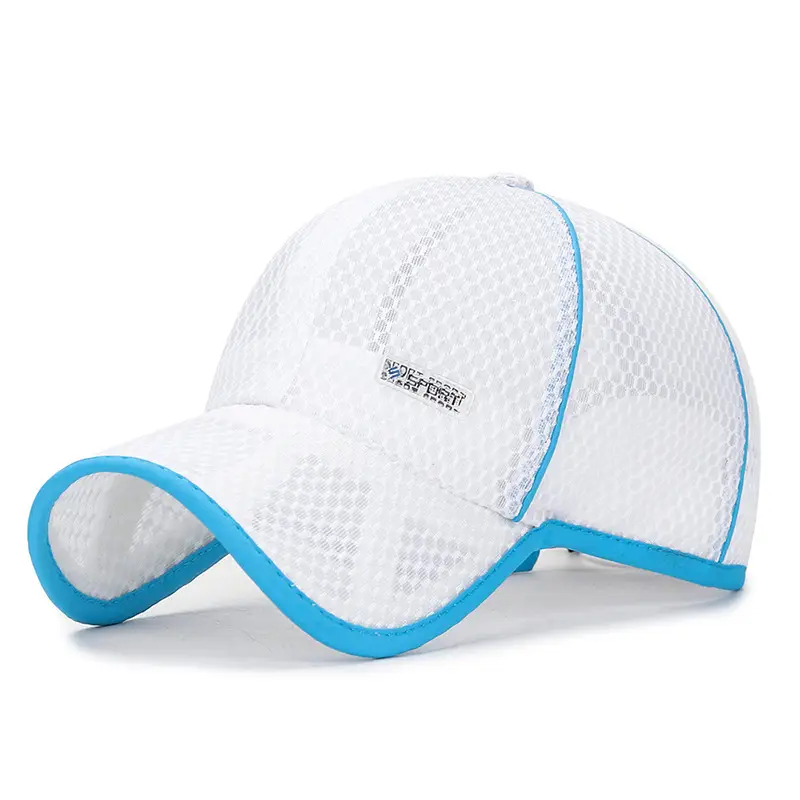 Orange Mesh Baseball Cap for Boys Girls Summer — feature 13
