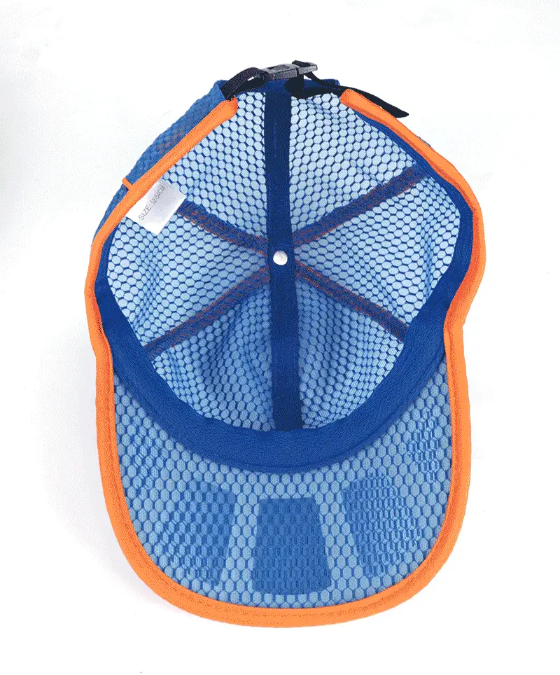 Orange Mesh Baseball Cap for Boys Girls Summer — feature 8