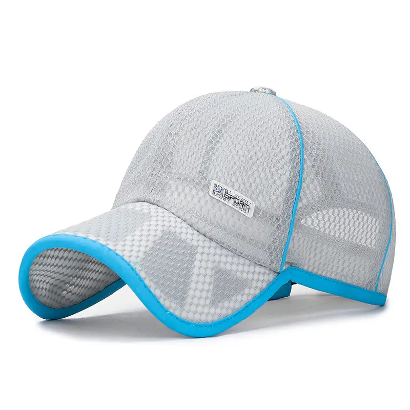 Orange Mesh Baseball Cap for Boys Girls Summer - Image 4