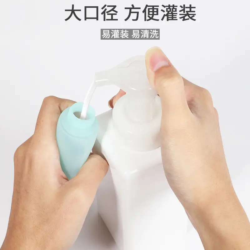 Travel Bottle Storage Bottle Lotion Push-Type Transparent Cosmetics Shower Gel Perfume Plastic Thickeneded Shampoo Storage cleaning appliance Storage cleaning appliance - Image 19