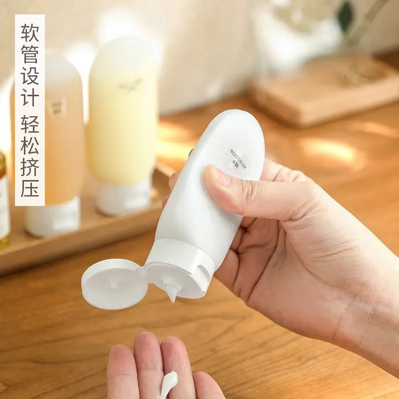 Travel Bottle Storage Bottle Lotion Push-Type Transparent Cosmetics Shower Gel Perfume Plastic Thickeneded Shampoo Storage cleaning appliance Storage cleaning appliance - Image 20