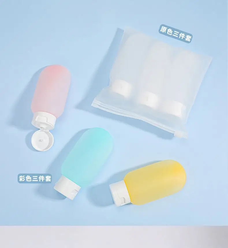 Travel Bottle Storage Bottle Lotion Push-Type Transparent Cosmetics Shower Gel Perfume Plastic Thickeneded Shampoo Storage cleaning appliance Storage cleaning appliance — feature 4