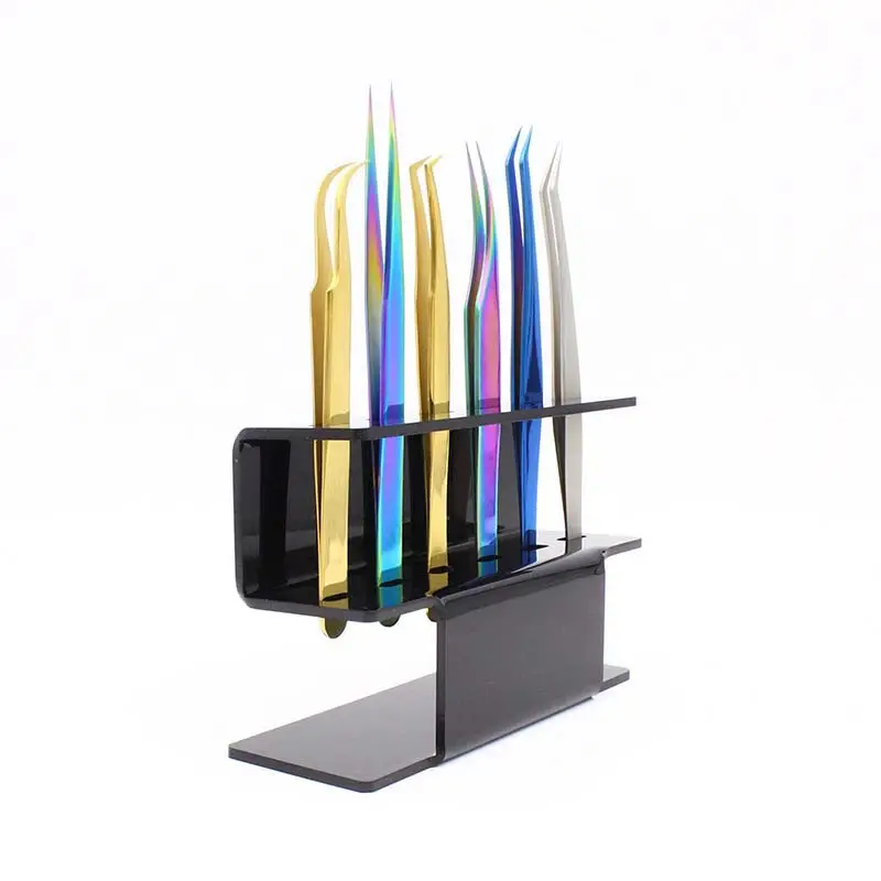 Eyelash Tweezers Storage Rack with 6 Precision Tools - Image 3