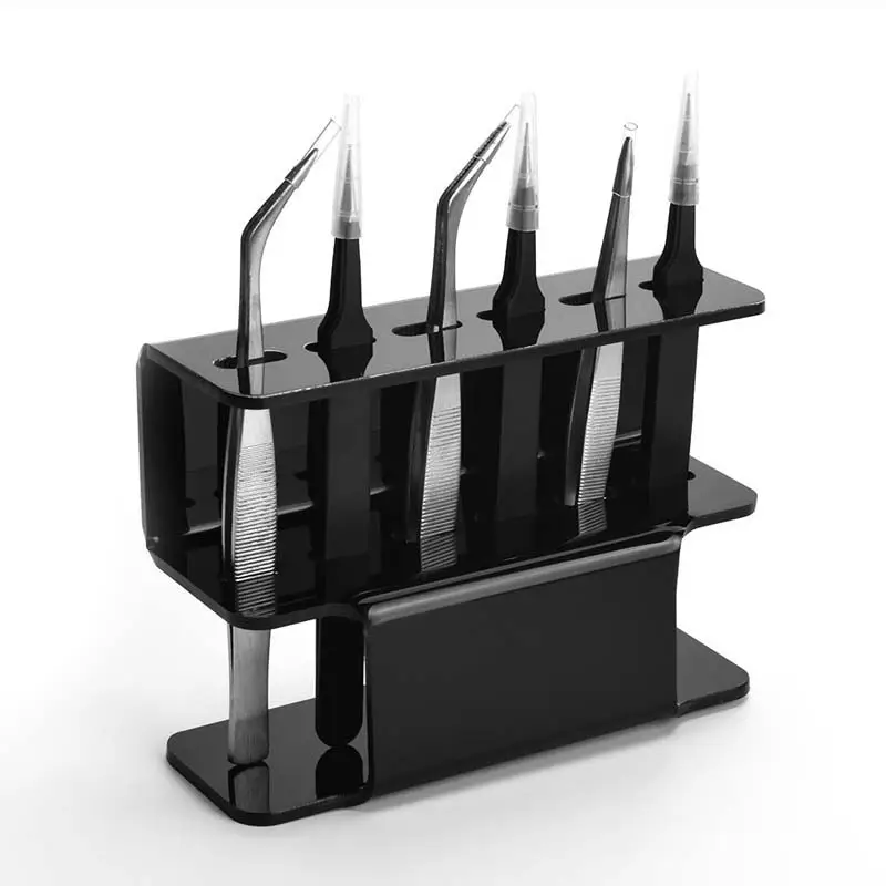 Eyelash Tweezers Storage Rack with 6 Precision Tools - Image 5
