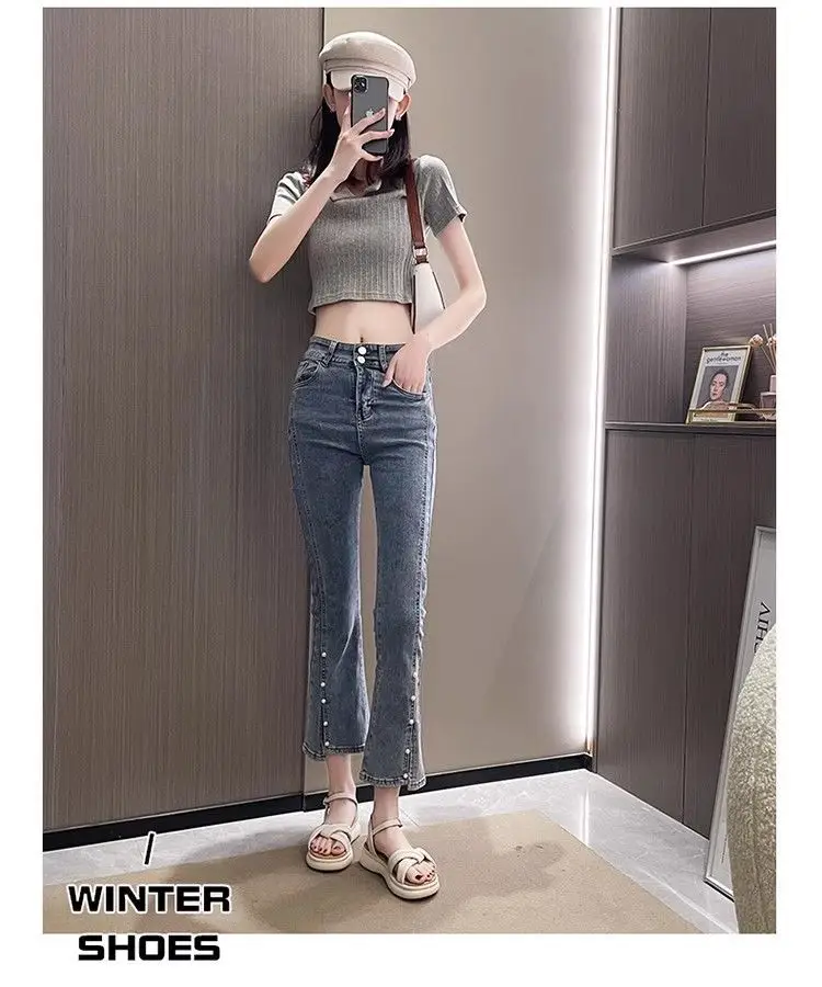Flat Soft Bottom Beach Shoes with One-character Buckle 2023 Summer New Cross Strap Internet Celebrated Student Sandals Women's Roman Shoes — feature 8