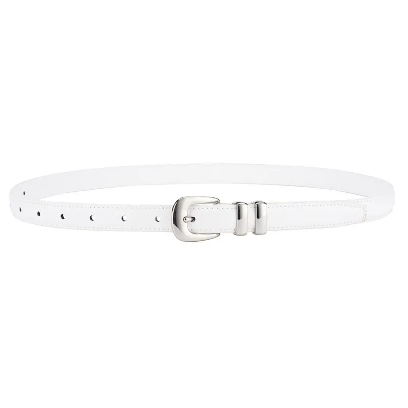 Brown Leather Belt for Women Business Fashion - Image 6