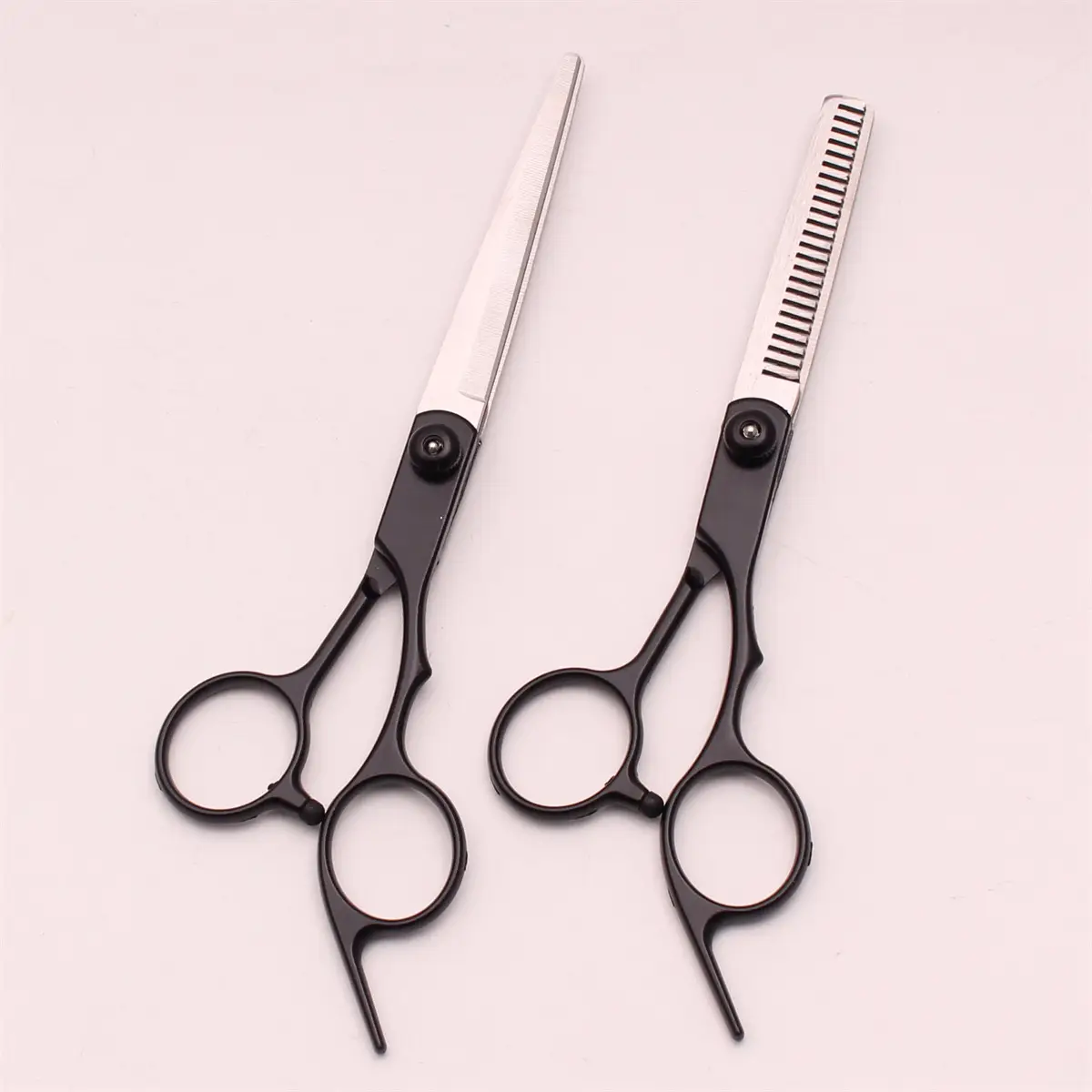 Stainless Steel Thinning Hair Scissors Rose Gold 16cm - Image 11