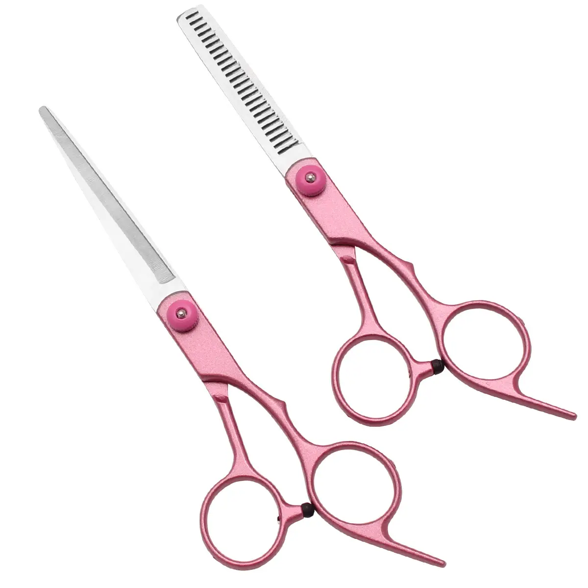 Stainless Steel Thinning Hair Scissors Rose Gold 16cm - Image 13