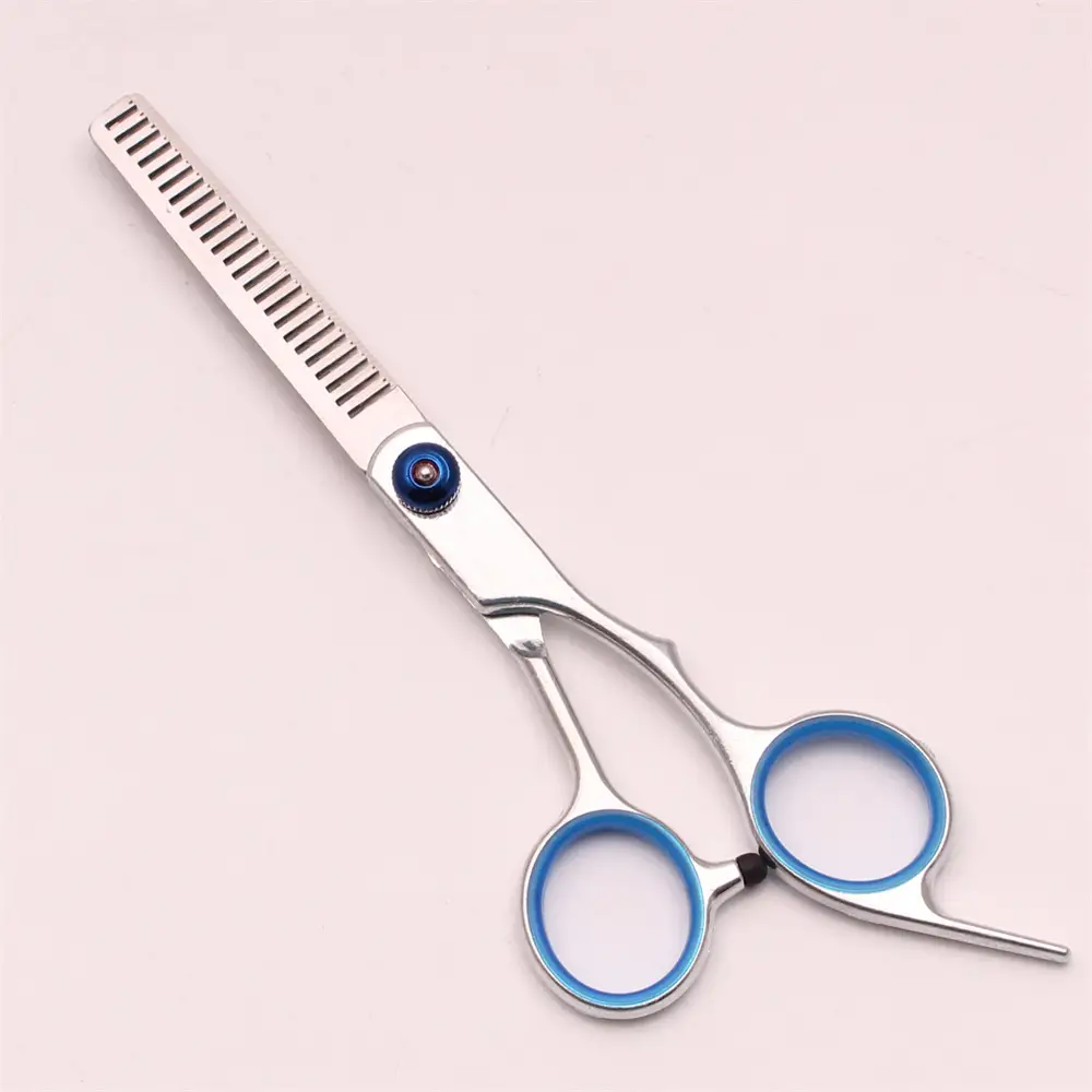 Stainless Steel Thinning Hair Scissors Rose Gold 16cm — feature 4