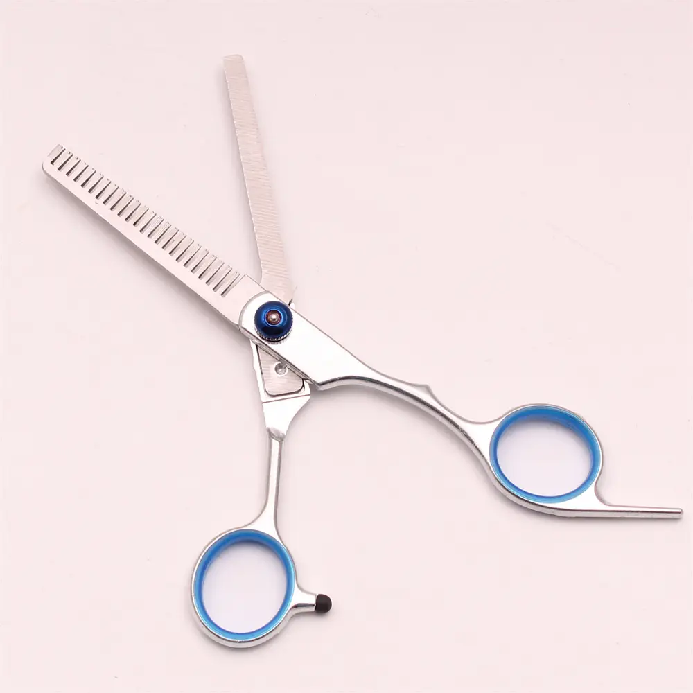 Stainless Steel Thinning Hair Scissors Rose Gold 16cm — feature 5