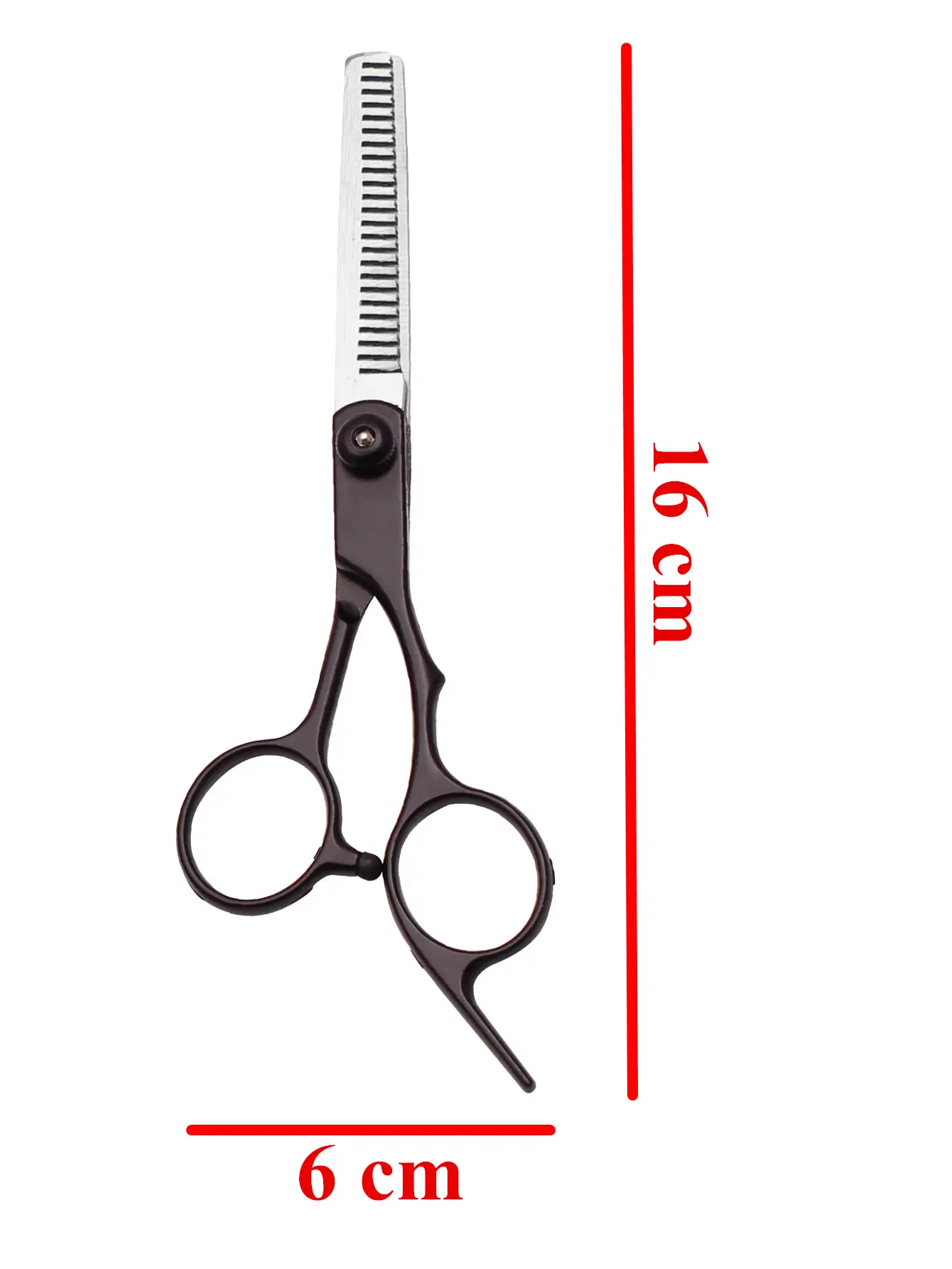 Stainless Steel Thinning Hair Scissors Rose Gold 16cm - Image 4
