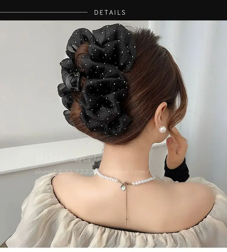 Double-Sided Cloud Bubble Hair Clip for Women — feature 1