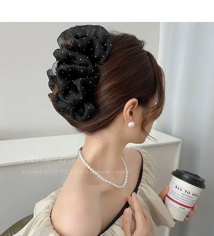 Double-Sided Cloud Bubble Hair Clip for Women — feature 8