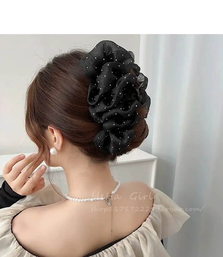 Double-Sided Cloud Bubble Hair Clip for Women — feature 9