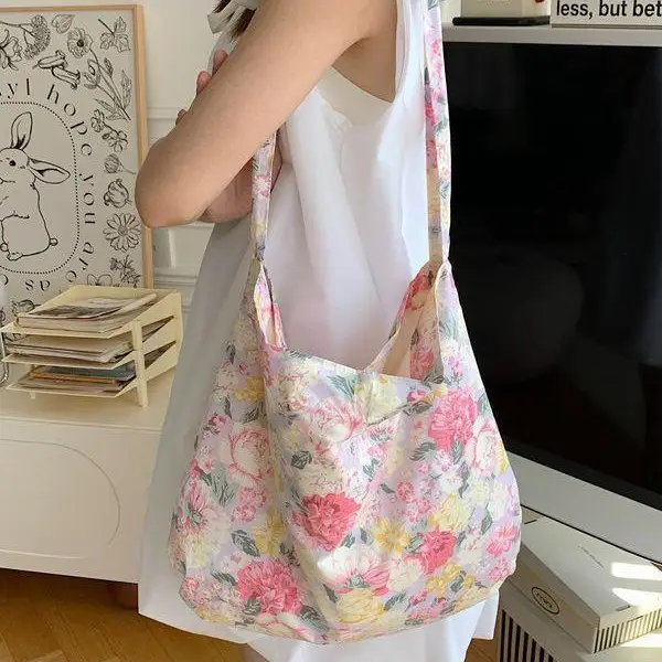 Fresh Flower Crossbody Bag for Women Spring Summer