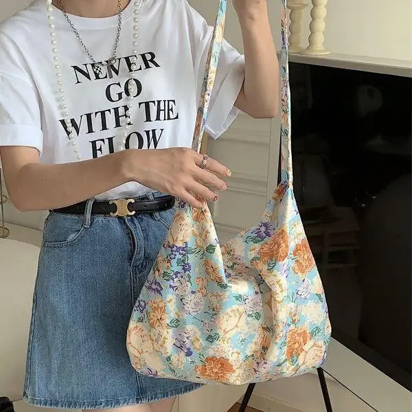 Fresh Flower Crossbody Bag for Women Spring Summer