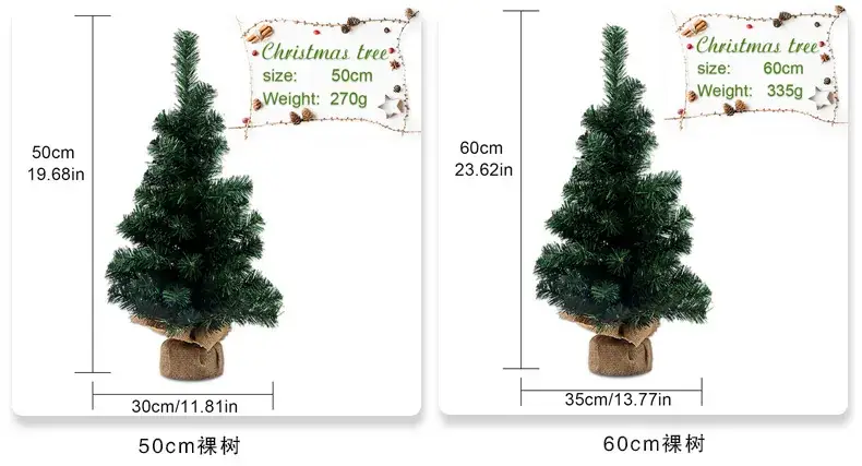 20cm Mini Christmas Trees for Table Decor — feature 4