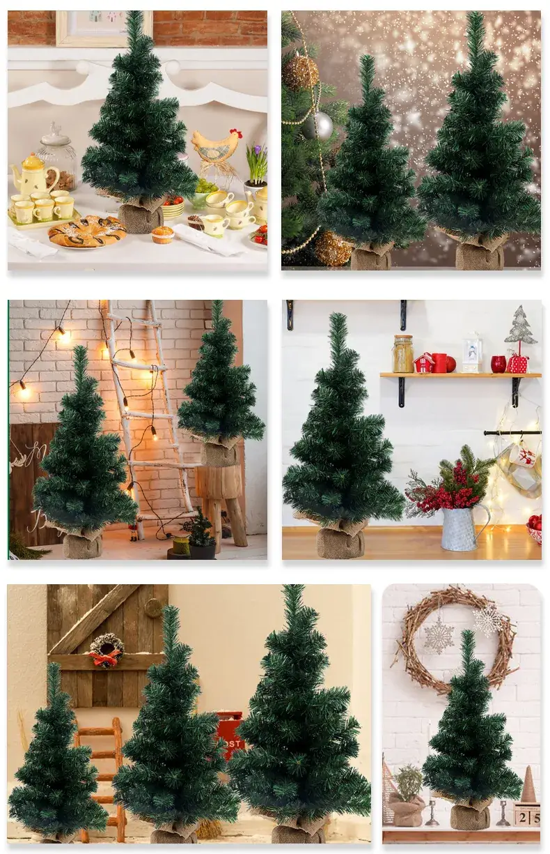 20cm Mini Christmas Trees for Table Decor — feature 7