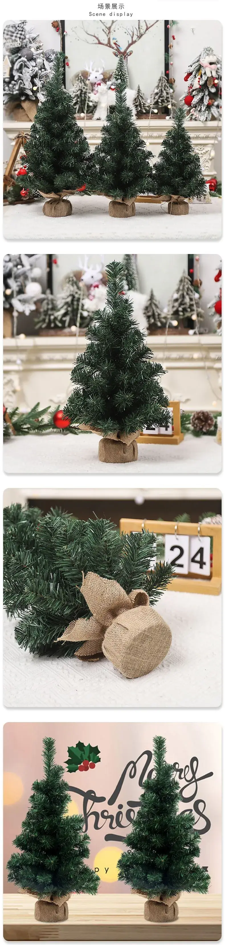 20cm Mini Christmas Trees for Table Decor — feature 8