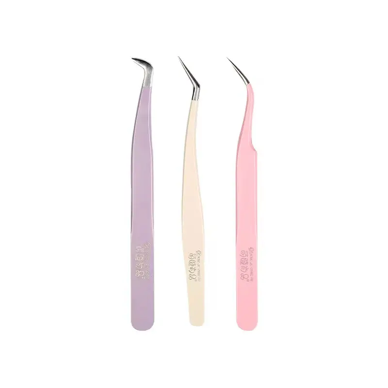 Cute Ciliary Shangpin False Eyelash Tweezers Gold Feather Clip - Image 8