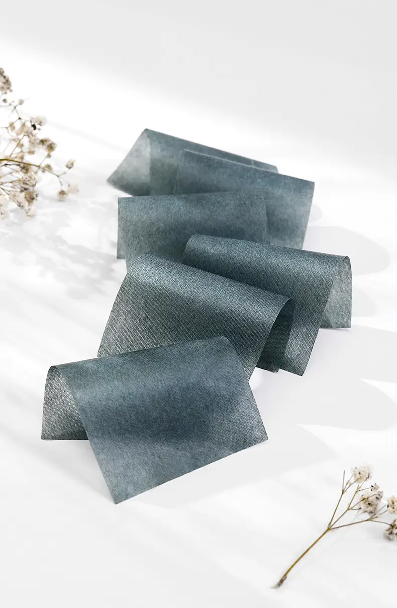 Bamboo Charcoal Oil Absorbing Paper 50Pcs Portable Oil Degreaser — feature 14