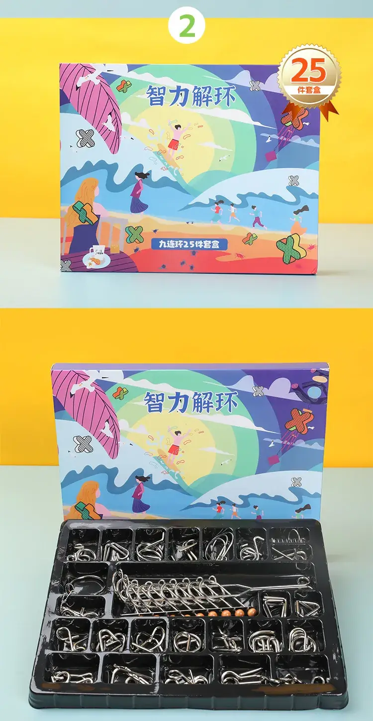 Hao Intelligence 40-Piece Educational Toy Box for Adults & Kids — feature 11