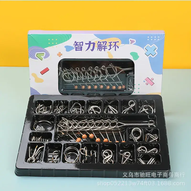 Hao Intelligence 40-Piece Educational Toy Box for Adults & Kids - Image 5