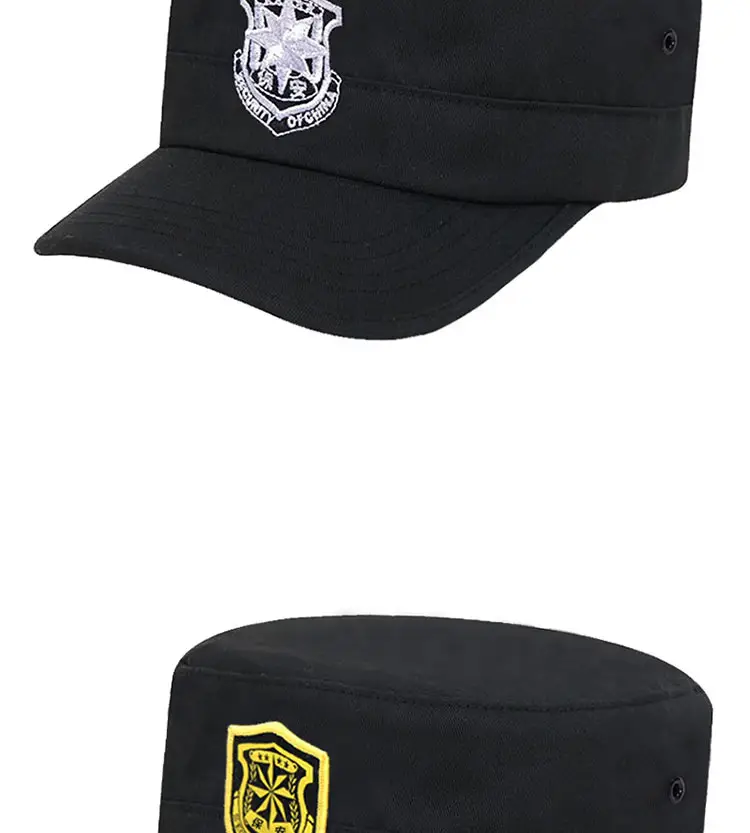 Black Mesh Security Cap for Men — feature 8