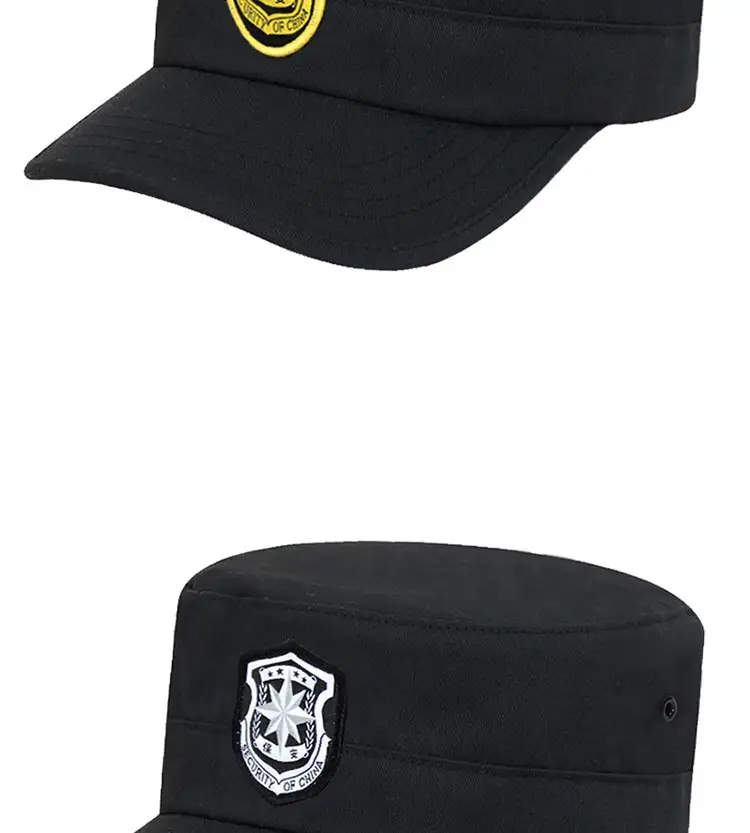 Black Mesh Security Cap for Men — feature 9