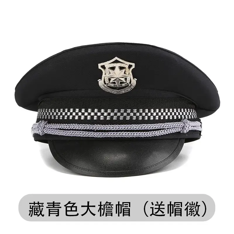 Black Mesh Security Cap for Men - Image 10