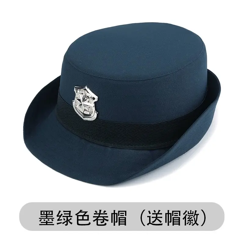Black Mesh Security Cap for Men - Image 13