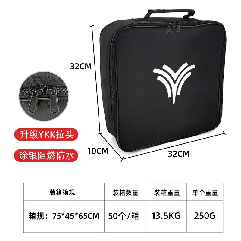 Which upgrade ykk slider + waterproof flame retardant fabric
