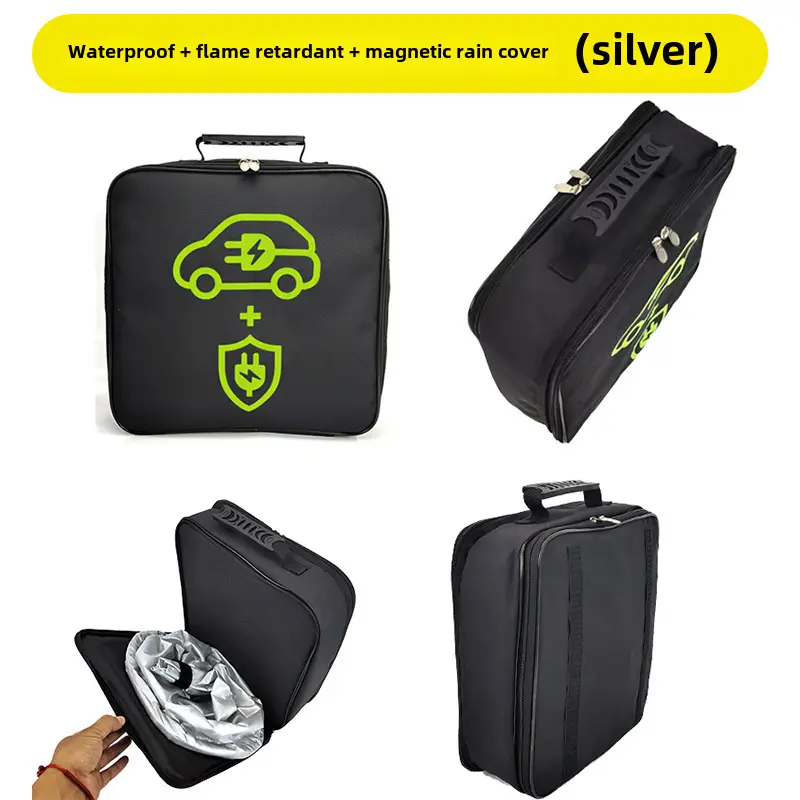 Spot wholesale car charging gun bag new energy car charging cable storage bag New Energy charging gun storage bag